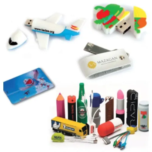 Clé USB Personnalisée en PVC Souple - Forme et Capacité sur Mesure