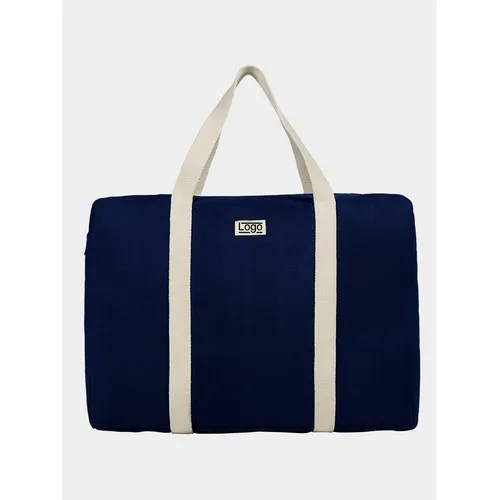 Sac Week-End XL Coton Bio GOTS - Personnalisable & Éthique