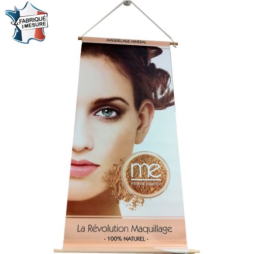 Kakemono Personnalisé sur Mesure - Fabrication Française