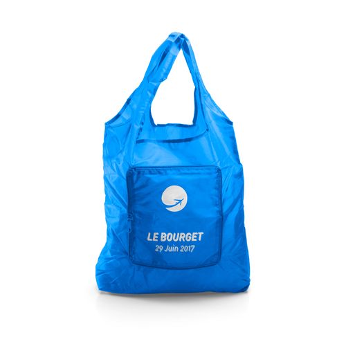 Sac Shopping Pliable Personnalisable en Polyester 190T