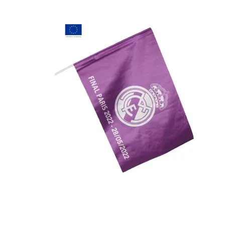 Drapeau Publicitaire Polyester Écoresponsable - Personnalisable