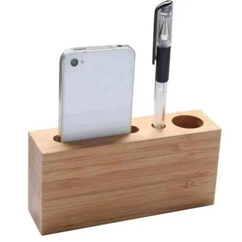 CHARGEUR EN BOIS AVEC SUPPORT