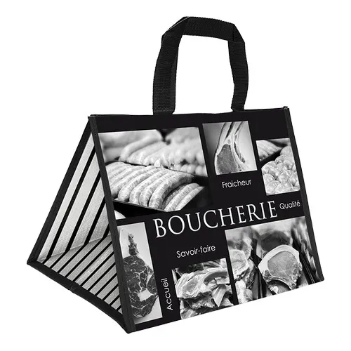Sac Shopping Polypropylène Tissé Personnalisable - Motif Animaux