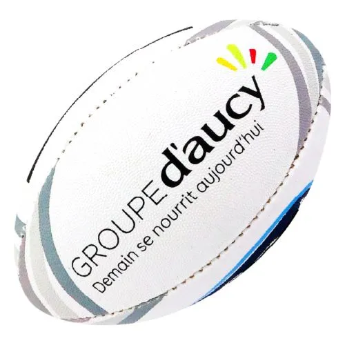Mini Ballon de Rugby Publicitaire Personnalisable - Format Loisir 18cm