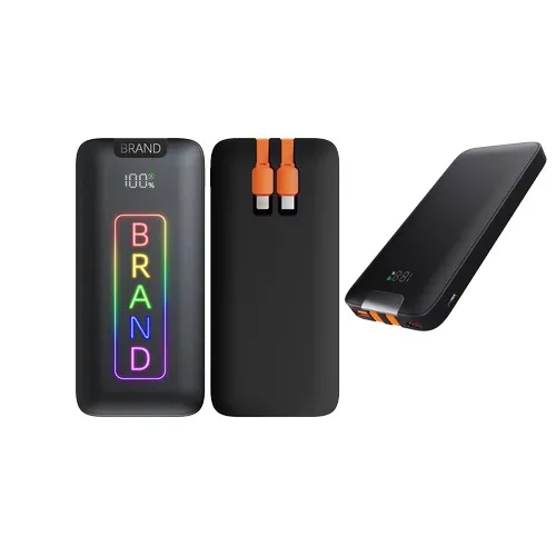 Power Bank 8000 mAh Charge Rapide Personnalisable - Cadeau d'Entreprise