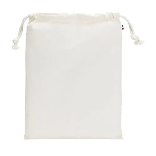 Pochette Coton Bio Française avec Cordon - Personnalisable