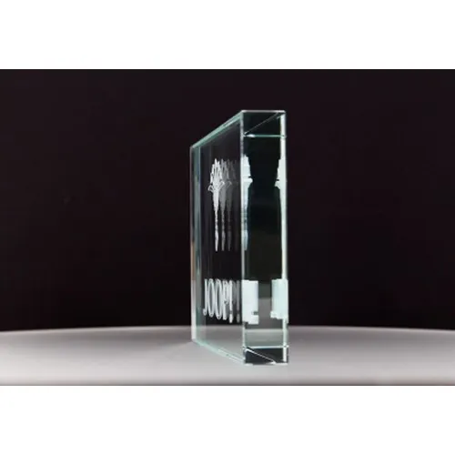 Plaque de Verre Gravée Premium 200x300mm - Avec Écrin Cadeau