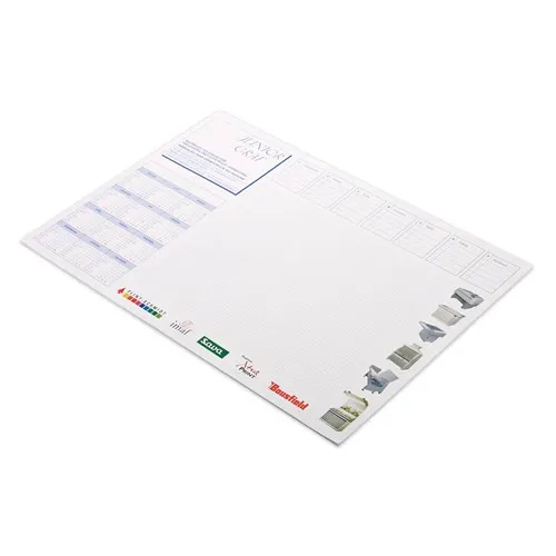 Planning de bureau personnalisable A2/A3 – 50 feuilles détachables