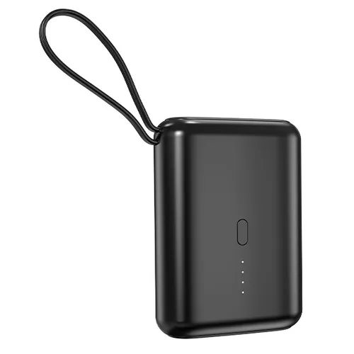 Batterie externe 10 000 mAh avec câbles intégrés personnalisable