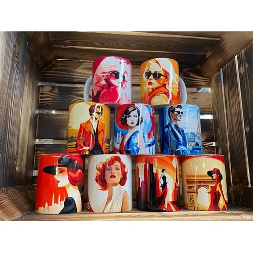 Mug Céramique Personnalisé 325ml - Impression Sublimation Premium