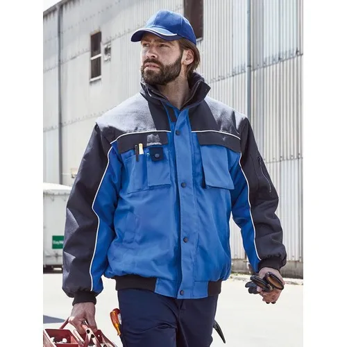 Veste de travail bicolore manches amovibles