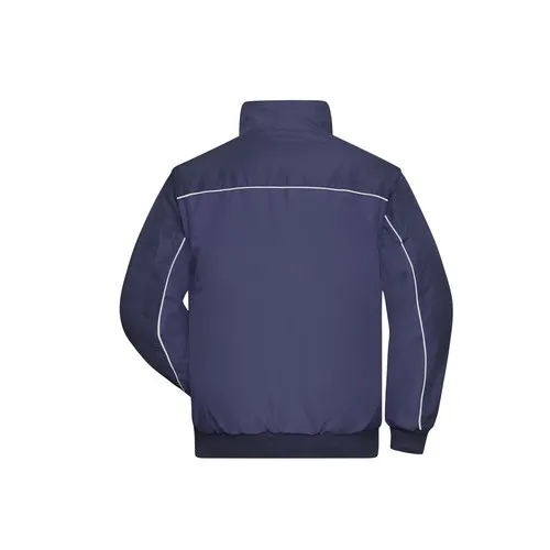 Veste de travail bicolore manches amovibles