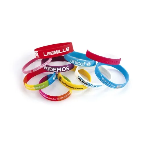 Bracelets Silicone Personnalisés - Relief, Creux ou Impression