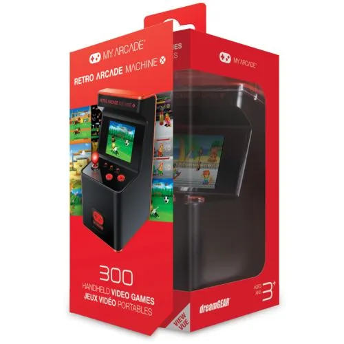 Console de Jeux Rétro Portable Personnalisable - 300 Jeux Intégrés