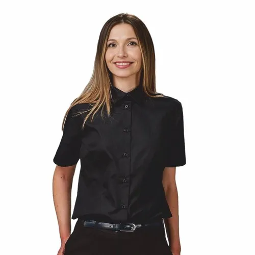 Chemise de travail femme slim fit personnalisable - Manches longues