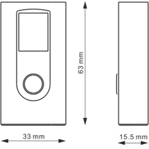 Télémètre Laser Numérique 30m Personnalisable - Coffret Cadeau Premium