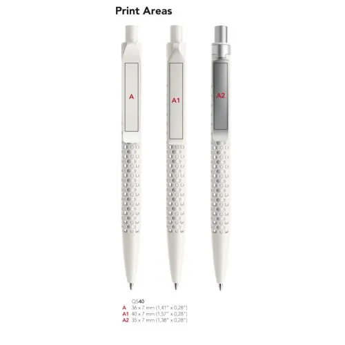 Stylo Bille Soft Touch Éco-Responsable QS40 - Structure Alvéolée