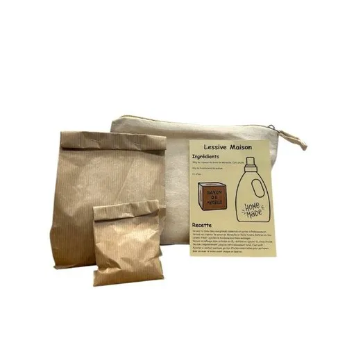 Kit Lessive Naturelle Personnalisable - Cadeau Écologique B2B