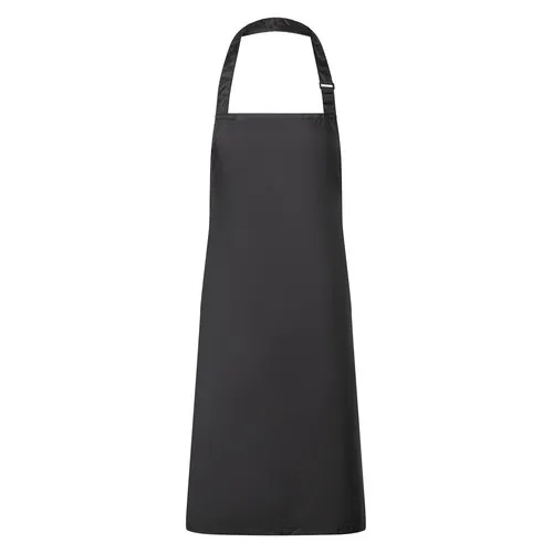 Tablier à bavette contrastée