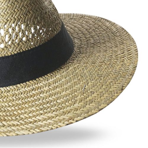 Chapeau Panama en Paille Personnalisable - Fabriqué en Europe
