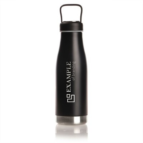 Bouteille Isotherme 500ml Premium avec Gobelet - Acier Inoxydable