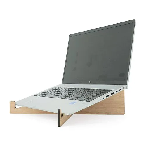 Support Ordinateur en Bambou Personnalisable - Dès 25 ex.