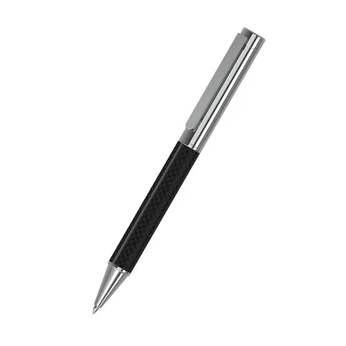 Stylo Bille Pivotant Carbone Premium - Personnalisable