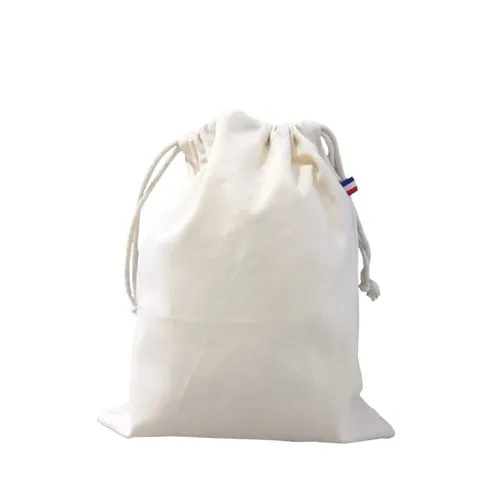 Pochon Coton JULES 250 Ecru L