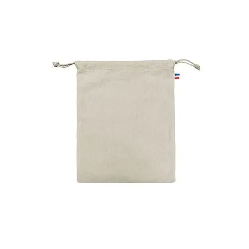 Pochon Coton JULES 250 Ecru L