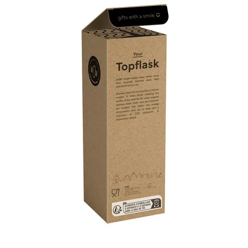 Topflask RCS Recycled 500 ml single wall bouteille