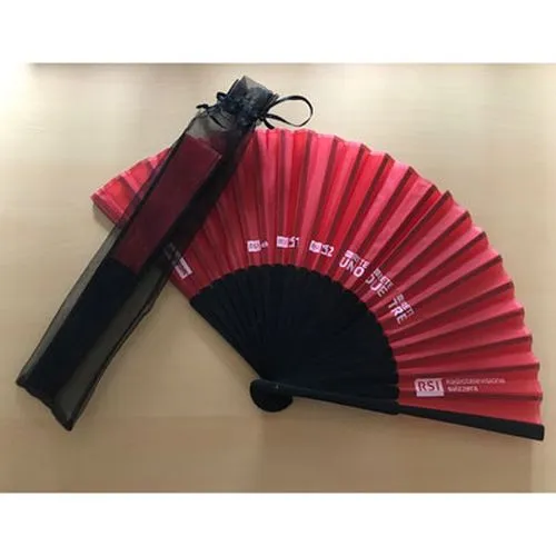 Pochette organza pour éventail personnalisable - Packaging élégant