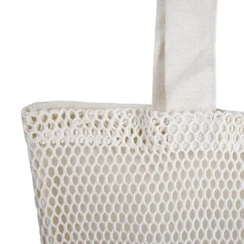 Sac coton filet MARCEL - France - Ecru