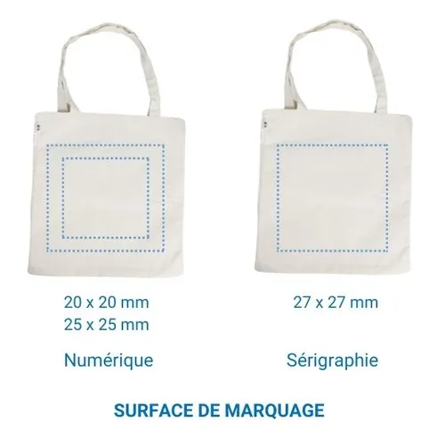 Sac coton filet MARCEL - France - Ecru