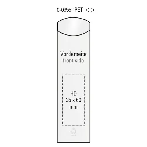 Étui Écologique rPET pour Stylos - Personnalisable par Sérigraphie