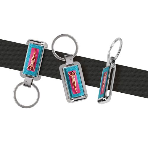 Porte-Clés Premium pour Poche de Sac - Zamac Personnalisable