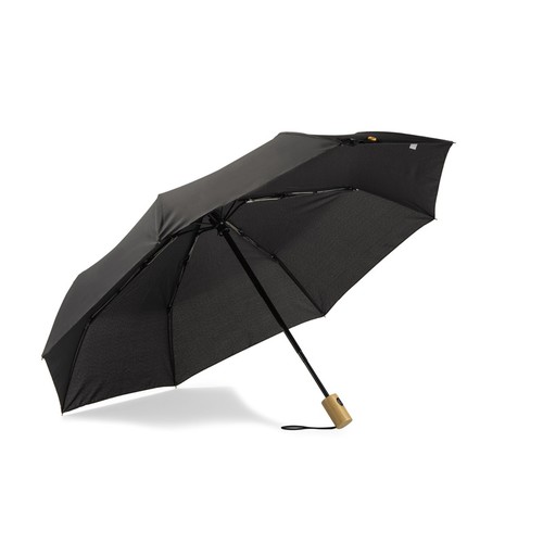 Parapluie pliant personnalisable avec attache - Polyester 190T