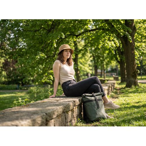 Sac à dos isotherme rolltop 20L personnalisable - Kaki