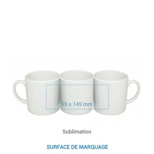 Mug BUDGET XS 180 ml - Blanc