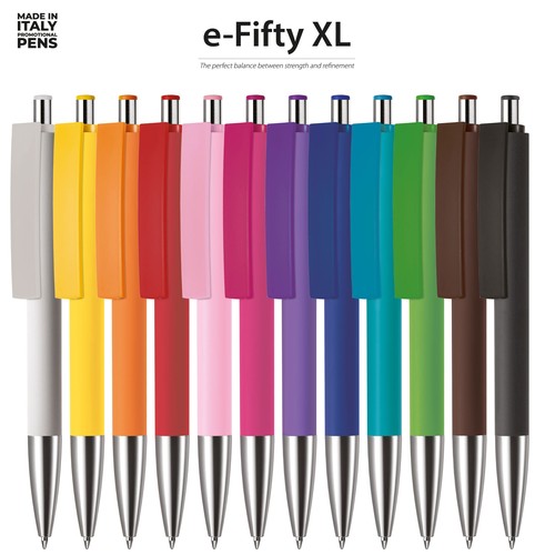 Stylo Bille XL Soft Touch Personnalisable - Mine Jumbo 2 Km
