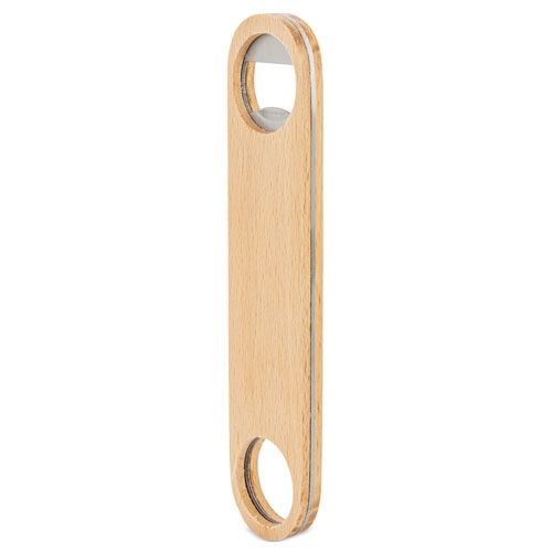 Décapsuleur Bois Naturel Personnalisable - Finition Premium