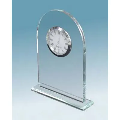 Pendulette en Verre Personnalisable - Cadeau d'Entreprise Élégant