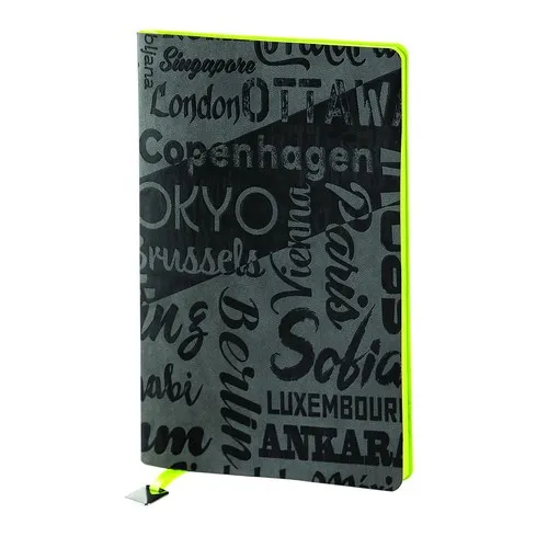 Carnet Souple PU Personnalisable 13×21 cm - 112 Pages Lignées