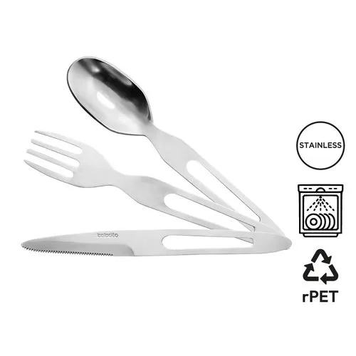 Couverts nomades 'Victoria', avec étui RPET