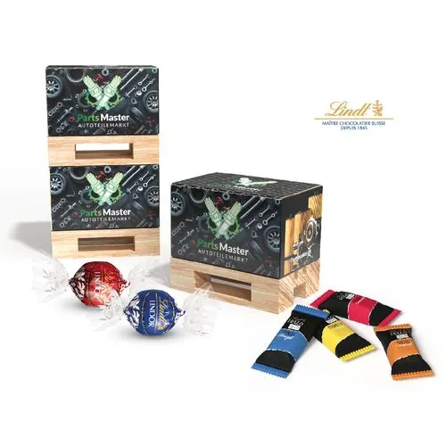 BOITE CADEAU SUR MINI PALETTE petite