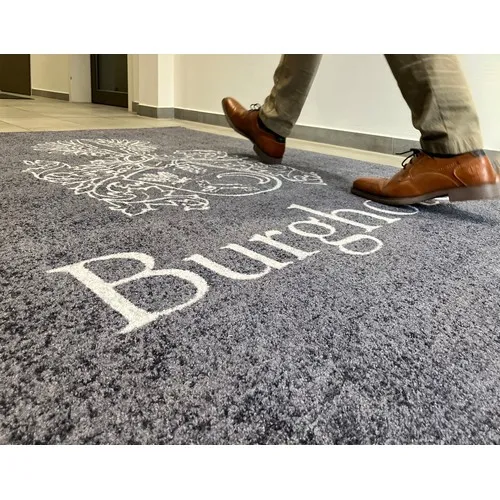 Tapis d'entrée personnalisé ECO - Impression logo haute qualité