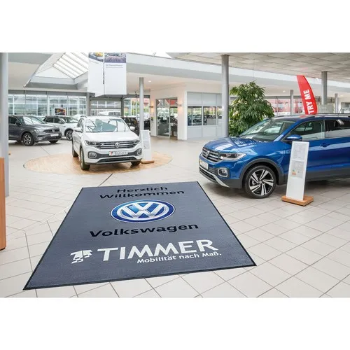 Tapis d'entrée personnalisé ECO - Impression logo haute qualité