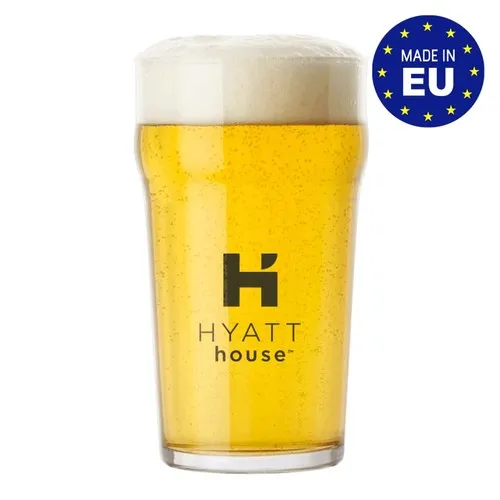 Verre à bière Nonic 58cl personnalisable - Pinte publicitaire
