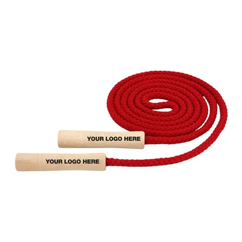 Corde à sauter avec poignées - coton aux couleurs spéciales