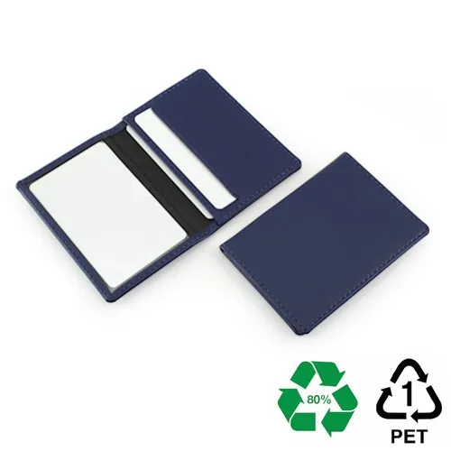 Porte-cartes publicitaire en rPET recyclé personnalisable