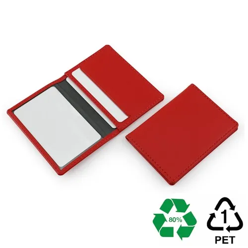 Porte-cartes publicitaire en rPET recyclé personnalisable